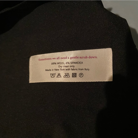 MM Lafleur The Cobble Hill Skirt Washable Wool in Black Size 0 - Picture 12 of 15